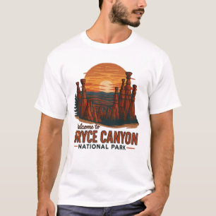 Welcome to Embroidery Bryce Canyon National USA T-Shirt