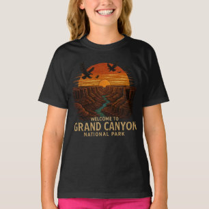 Welcome to Embroidery Grand Canyon National USA  T-Shirt