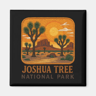 Welcome to Embroidery Joshua Tree National USA  Magnet