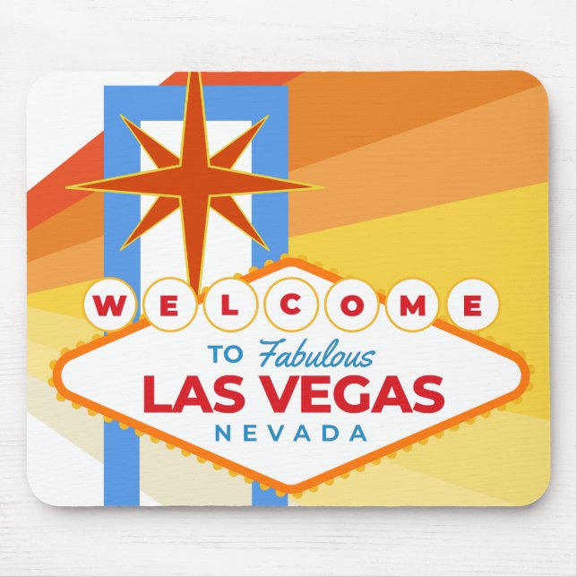 Welcome to fabulous Las Vegas 2 Mouse Mat (Front)