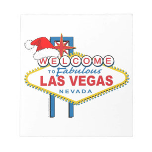 Welcome to Fabulous Las Vegas Christmas Notepad