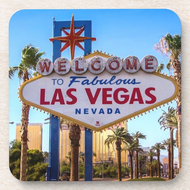 Welcome to Fabulous Las Vegas! Coaster (Front)