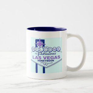 Welcome to Fabulous Las Vegas Honeymoon Two-Tone Coffee Mug