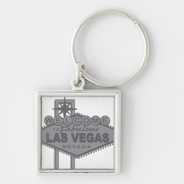 Welcome to Fabulous Las Vegas Key Ring (Front)