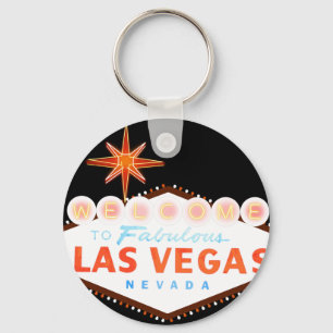 Welcome To Fabulous Las Vegas Key Ring