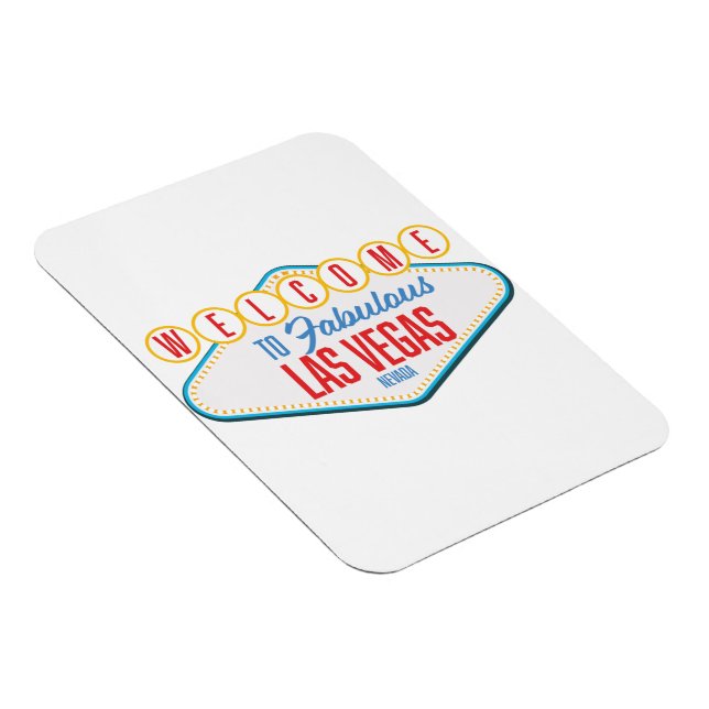 Welcome to Fabulous las vegas Magnet (Right Side)