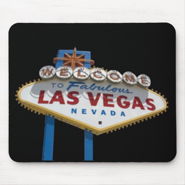 Welcome to Fabulous Las Vegas Mousepad (Front)