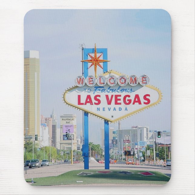 Welcome to Fabulous Las Vegas Mousepad! Mouse Mat (Front)
