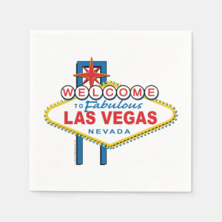 Welcome To Fabulous Las Vegas Napkin