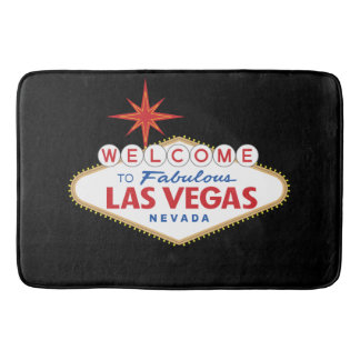 Welcome to Fabulous Las Vegas, Nevada Bath Mat
