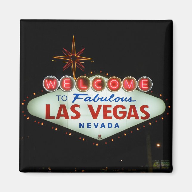Welcome to Fabulous Las Vegas - Nevada Magnet (Front)