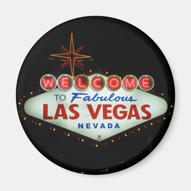 Welcome to Fabulous Las Vegas - Nevada Magnet (Front)