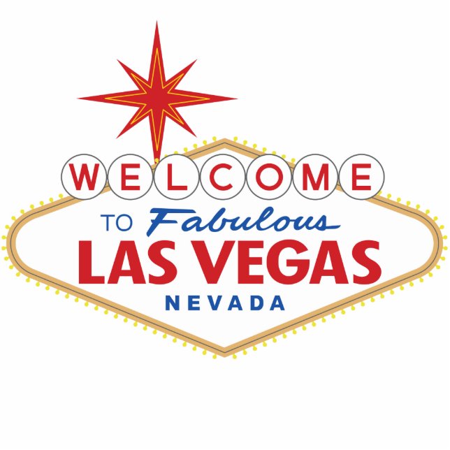 Welcome to Fabulous Las Vegas, Nevada Photo Sculpture Magnet (Front)