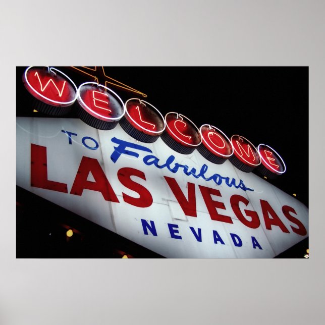 Welcome to Fabulous Las Vegas Nevada Poster (Front)