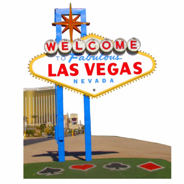 Welcome to Fabulous Las Vegas Photo Sculpture (Front)