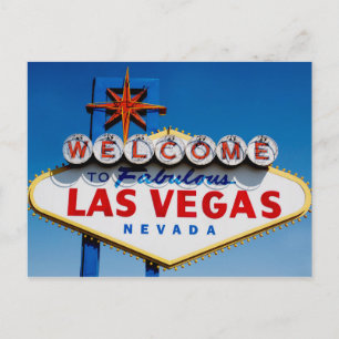 Welcome to fabulous Las Vegas Postcard