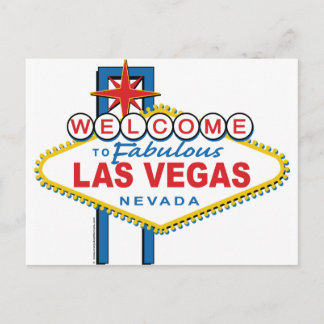 Welcome to Fabulous Las Vegas Postcard