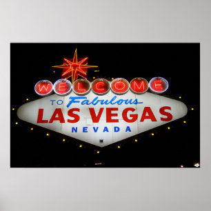 Welcome to Fabulous Las Vegas Poster