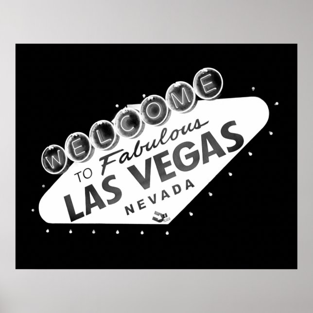 Welcome to Fabulous Las Vegas Sign Poster (Front)