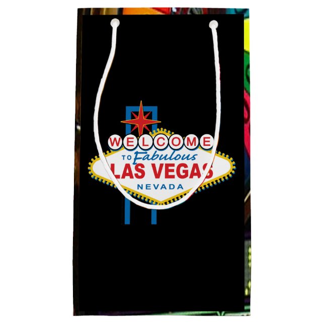 Welcome to Fabulous Las Vegas Small Gift Bag (Front)