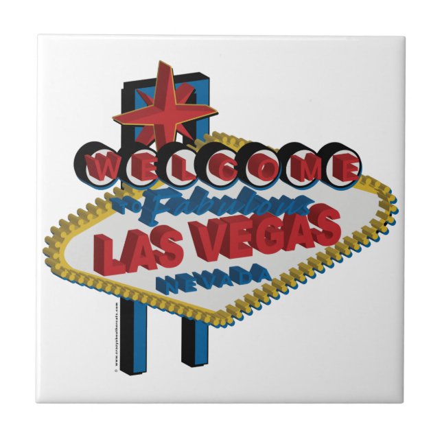 Welcome to Fabulous Las Vegas Tile (Front)