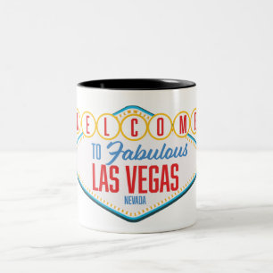 Welcome to Fabulous las vegas Two-Tone Coffee Mug