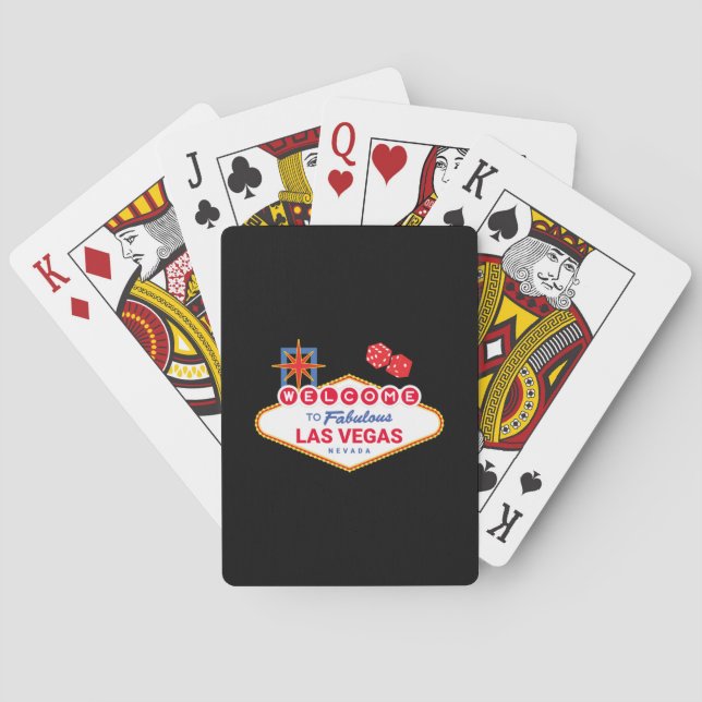 Welcome To Fabulous Las Vegas - Vegas Trip Playing Cards (Back)