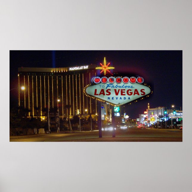 Welcome to Fabulous Las Vegas Widescreen Poster (Front)