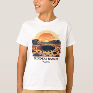 Welcome to Flinders Ranges National Australian  T-Shirt