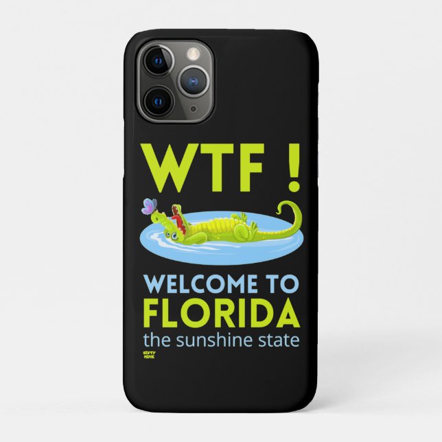"WELCOME TO FLORIDA" funny      Case-Mate iPhone Case (Back)