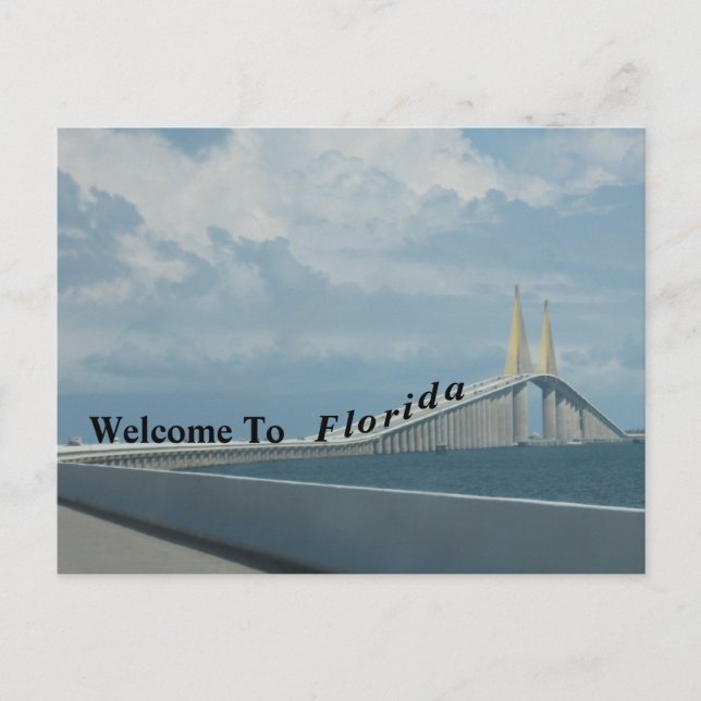 Welcome To Florida Postcard (Front)