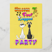 Welcome To Four Legged Party