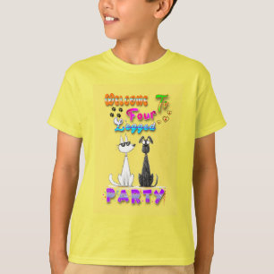 Welcome To Four Legged Party T-Shirt