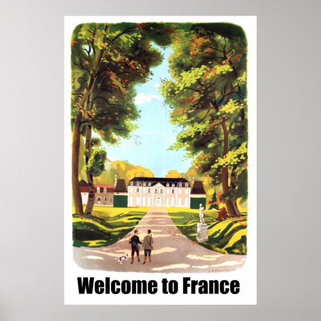 Welcome to France Poster (Front)