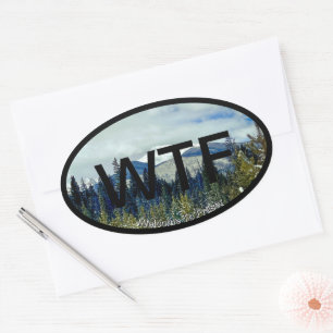 Welcome to Frasers Oval Sticker