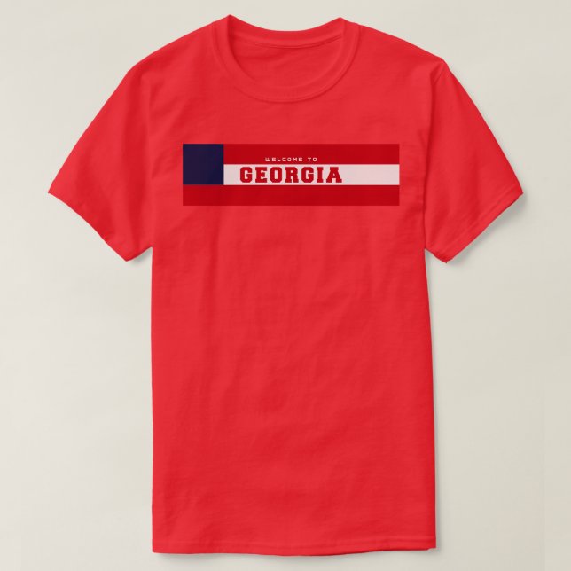 Welcome to Georgia TShirt (Design Front)