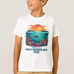 Welcome to Great Barrier Reef National Australian T-Shirt