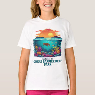 Welcome to Great Barrier Reef National Australian T-Shirt