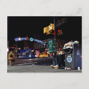 Welcome To Greenpoint: The Garbage Spot Holiday Postcard