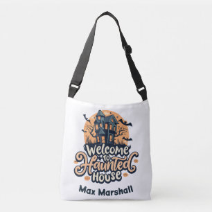 Welcome to Haunted House - Batty for You Crossbody Bag