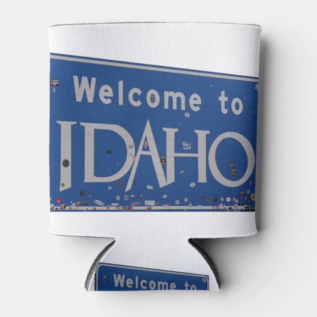 Welcome to Idaho Can Cooler (Front)