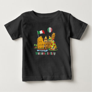 Welcome To Italy Baby T-Shirt