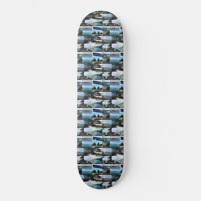 Welcome To Kangaroo Island, Australia,    Skateboard (Front)