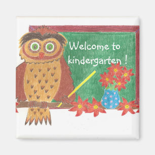 Welcome to kindergarten ! magnet