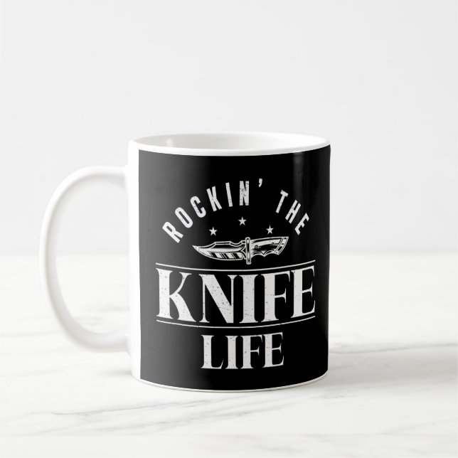 Welcome To Knife Collecting  Knife Collector 1  Coffee Mug (Left)