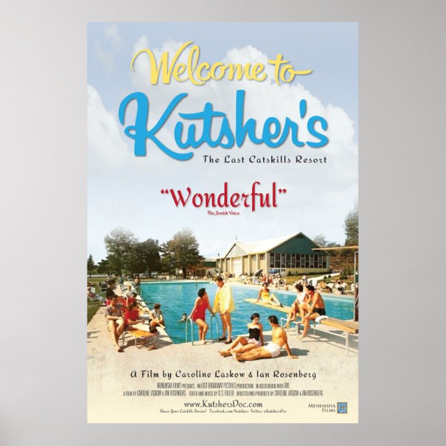 Welcome to Kutshers Film Poster (Front)