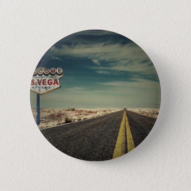 Welcome to Las Vegas 6 Cm Round Badge (Front)