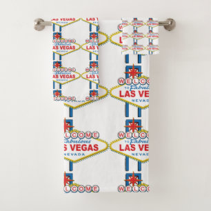 Welcome to Las Vegas Bath Towel Set