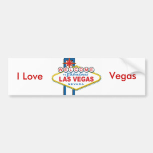Welcome-to-Las-Vegas Bumper Sticker