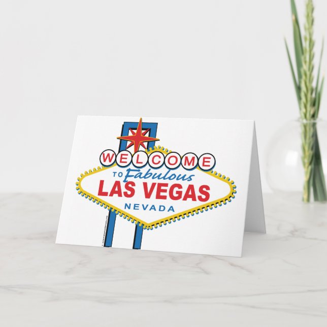 Welcome-to-Las-Vegas Card (Front)